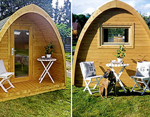 2 Ansichten von unserem Hobbit Home Modell 002